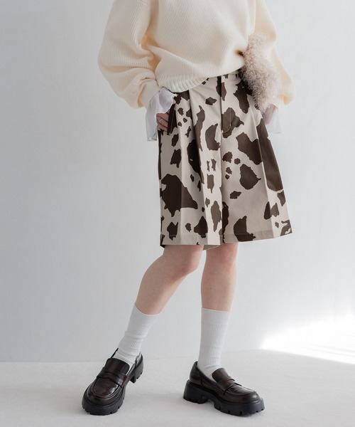 RAGEBLUE（レイジブルー）の「ダブルタックハーフパンツ（その他パンツ・レディース・ブラック/ブラウン/ワインレッド/ブラウン系2・FREE）」の20枚目の写真