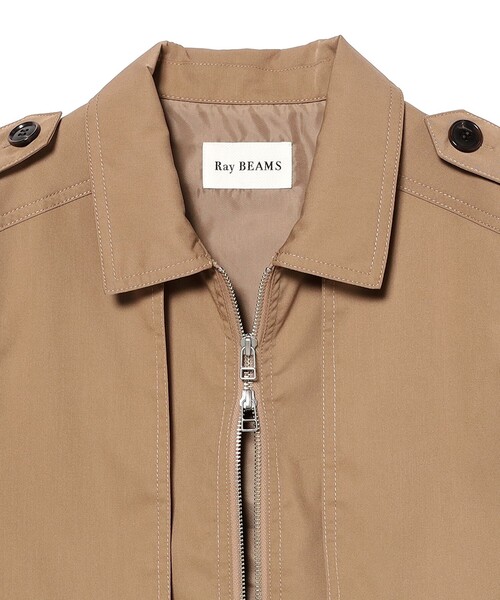 Ray BEAMS（レイビームス）の「ジップ ヨーク ベスト（ベスト・レディース・ブラック/ブラウン系その他3・ONE SIZE）」の21枚目の写真