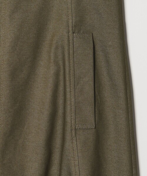 EMMEL REFINES（エメルリファインズ）の「＜EMMEL REFINES＞EM ギャザーストラップ ジャンパースカート（ジャンパースカート・レディース・ブラック/オリーブ・S/M）」の12枚目の写真