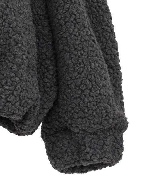 CLANE（クラネ）の「【CLANE/クラネ】BALLOON BOA BLOUSON/バルーンボアブルゾン（ブルゾン・レディース・ブラウン/グレー/アイボリー・1）」の11枚目の写真