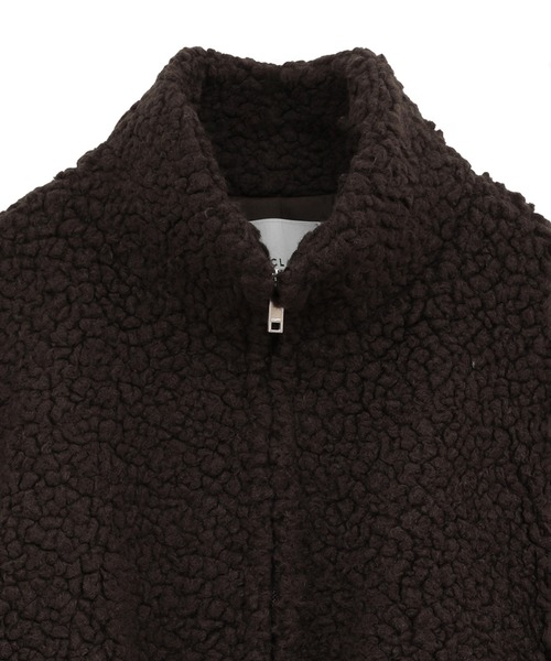 CLANE（クラネ）の「【CLANE/クラネ】BALLOON BOA BLOUSON/バルーンボアブルゾン（ブルゾン・レディース・ブラウン/グレー/アイボリー・1）」の17枚目の写真