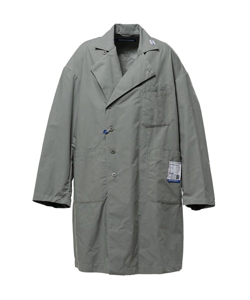 In・stru(men-tal).（インストルメンタル）の「W/R Back Twill Doctor Coat（その他アウター・メンズ・グレー/ブラック・46）」の2枚目の写真