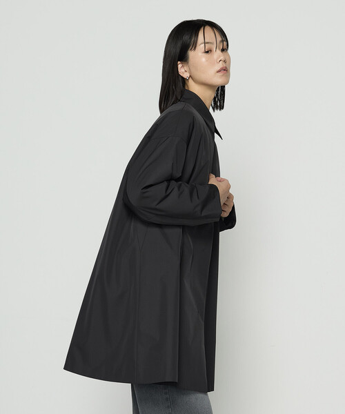 COMME CA（コムサ）の「〔 TALLサイズ 〕 マルチプルーフタフタ ダウンライナー付きコート（その他アウター・レディース・ブラック・15号）」の4枚目の写真