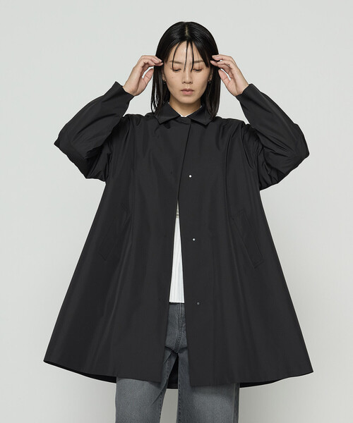 COMME CA（コムサ）の「〔 TALLサイズ 〕 マルチプルーフタフタ ダウンライナー付きコート（その他アウター・レディース・ブラック・15号）」の6枚目の写真