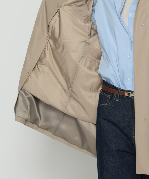 COMME CA（コムサ）の「〔 TALLサイズ 〕 マルチプルーフタフタ ダウンライナー付きコート（その他アウター・レディース・ブラック・15号）」の21枚目の写真