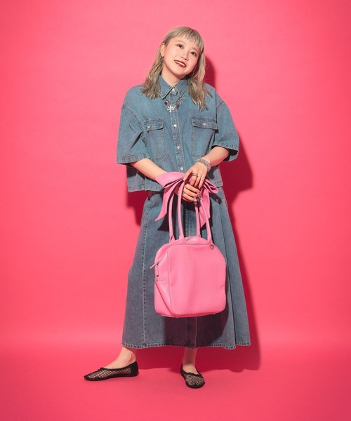 セール】【サトムラプロデュース】でかリボンボストンBAG 570778