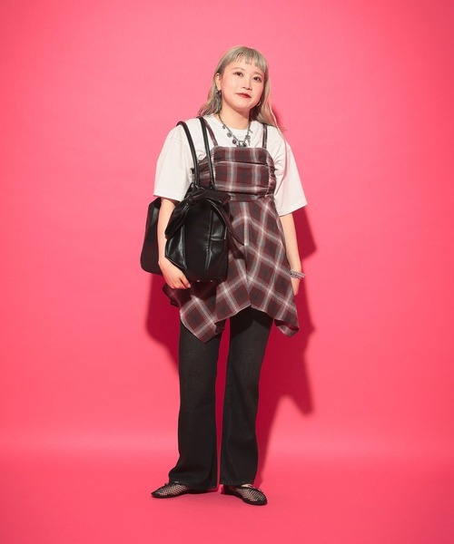 LOWRYS FARM(ローリーズファーム)の「【サトムラプロデュース】でかリボンボストンBAG 570778(ボストンバッグ・レディース・ブラック/ピンク・FREE)」の10枚目の写真