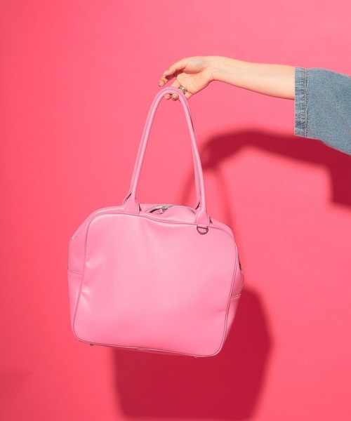 LOWRYS FARM(ローリーズファーム)の「【サトムラプロデュース】でかリボンボストンBAG 570778(ボストンバッグ・レディース・ブラック/ピンク・FREE)」の21枚目の写真