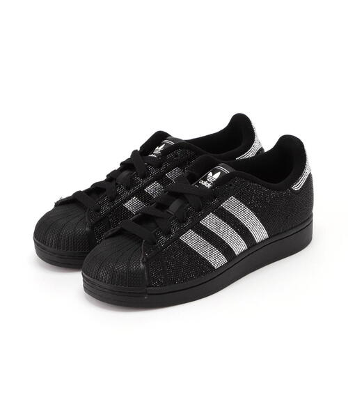 adidas(アディダス)の「adidas Originals/アディダス オリジナルス/SUPERSTAR Ⅱ W ONJ10(スニーカー・レディース・ブラック・22.5cm/23.0cm/23.5cm/24.0cm/24.5cm/22.0cm)」の1枚目の写真