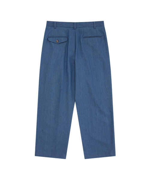 HONGWOOSUNG(ホンウソン)の「TAPERED FIT TROUSERS_LIGHT BLUE(その他パンツ・メンズ・その他・S/M/L)」の2枚目の写真