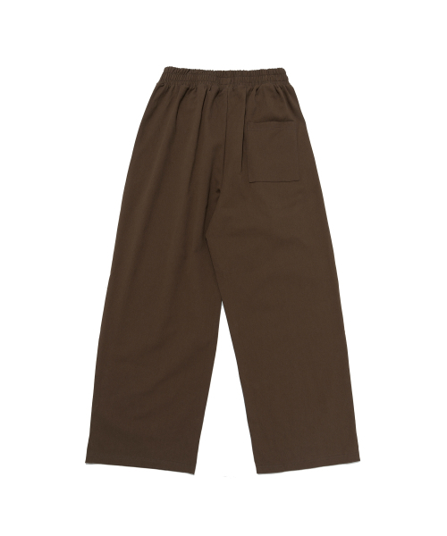 ANALOG MOOD(アナログムード)の「コットンピンタックワイドパンツ(ブラウン)(その他パンツ・レディース・その他・L/XL)」の3枚目の写真