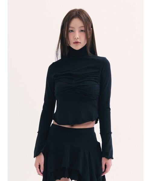 BABLETWO（ビーエイブルトゥー）の「Ophelia Top BLACK（Tシャツ/カットソー・レディース・その他・ONE SIZE）」の3枚目の写真