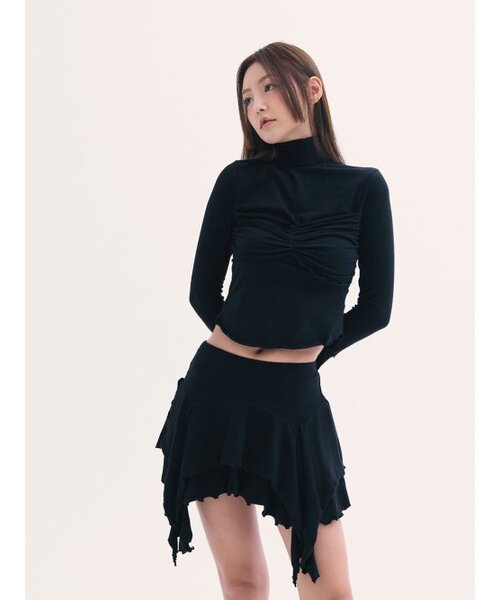 BABLETWO（ビーエイブルトゥー）の「Ophelia Top BLACK（Tシャツ/カットソー・レディース・その他・ONE SIZE）」の4枚目の写真