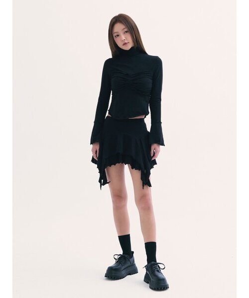 BABLETWO（ビーエイブルトゥー）の「Ophelia Top BLACK（Tシャツ/カットソー・レディース・その他・ONE SIZE）」の5枚目の写真