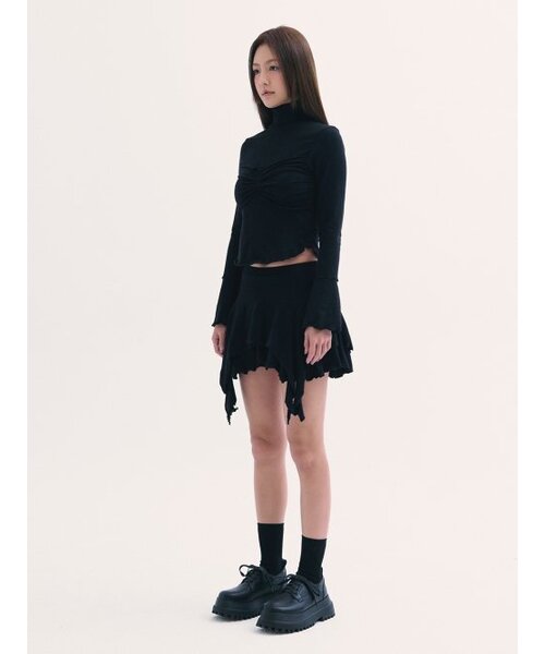 BABLETWO（ビーエイブルトゥー）の「Ophelia Top BLACK（Tシャツ/カットソー・レディース・その他・ONE SIZE）」の6枚目の写真