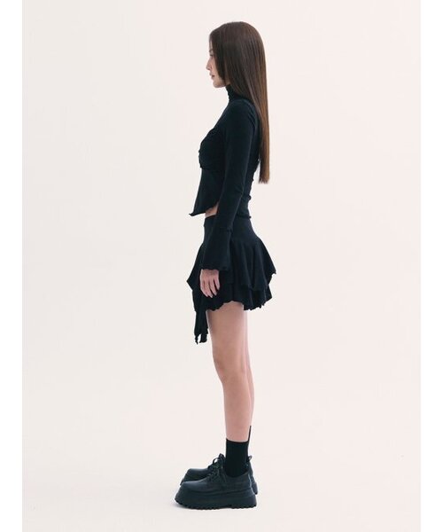 BABLETWO（ビーエイブルトゥー）の「Ophelia Top BLACK（Tシャツ/カットソー・レディース・その他・ONE SIZE）」の7枚目の写真