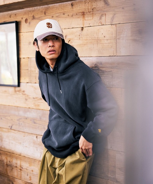 NEW ERA（ニューエラ）の「NEW ERA(ニューエラ)】別注9TWENTY バイカラーダメージCAP（キャップ・メンズ・ブラック/ブルー/ブラウン・FREE）」の8枚目の写真