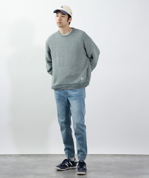 NEW ERA（ニューエラ）の「NEW ERA(ニューエラ)】別注9TWENTY バイカラーダメージCAP（キャップ・メンズ・ブラック/ブルー/ブラウン・FREE）」の14枚目の写真