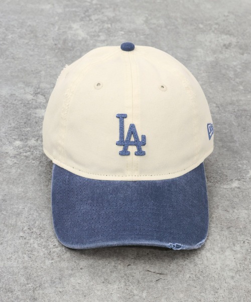 NEW ERA（ニューエラ）の「NEW ERA(ニューエラ)】別注9TWENTY バイカラーダメージCAP（キャップ・メンズ・ブラック/ブルー/ブラウン・FREE）」の19枚目の写真