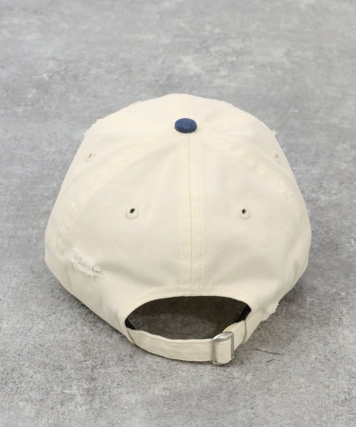 NEW ERA（ニューエラ）の「NEW ERA(ニューエラ)】別注9TWENTY バイカラーダメージCAP（キャップ・メンズ・ブラック/ブルー/ブラウン・FREE）」の21枚目の写真