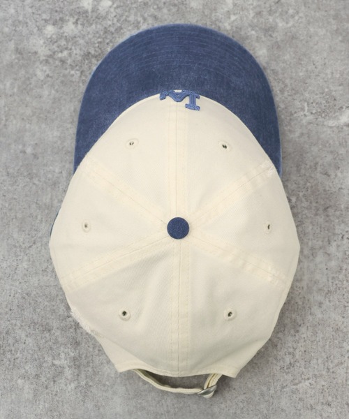 NEW ERA（ニューエラ）の「NEW ERA(ニューエラ)】別注9TWENTY バイカラーダメージCAP（キャップ・メンズ・ブラック/ブルー/ブラウン・FREE）」の22枚目の写真