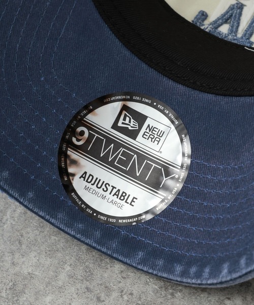 NEW ERA(ニューエラ)】別注9TWENTY バイカラーダメージCAP（キャップ