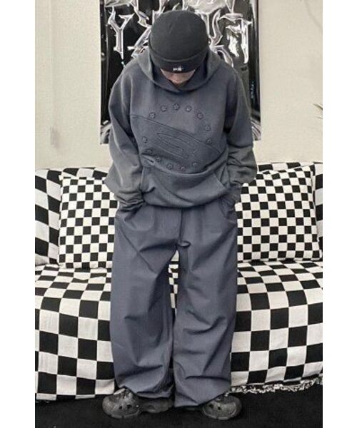 FDR(エフディーアール)の「Embo Pigment Star Disk Logo Hoodie Slate Gray(パーカー・メンズ・その他・M/L/S)」の19枚目の写真
