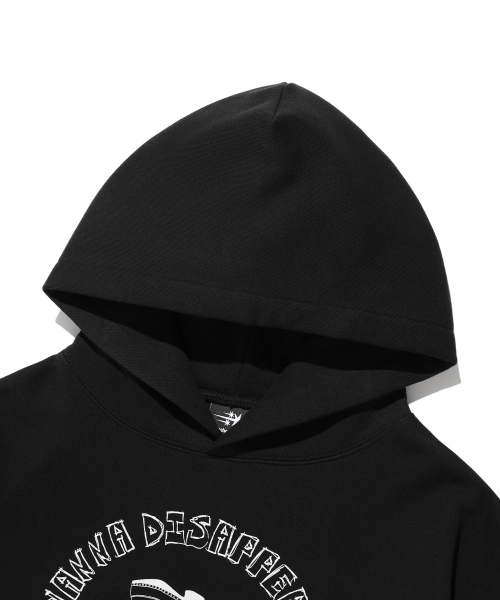 NICE GHOST CLUB(ナイスゴーストクラブ)の「GHOST GIRL HOODIE_BLACK(NG2EFUM406A)(パーカー・レディース・ブラック・S/M/L)」の3枚目の写真