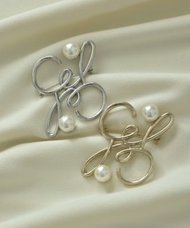 INTERPLANET（インタープラネット）の「ニュアンスパール付ブローチ（ブローチ/コサージュ）」