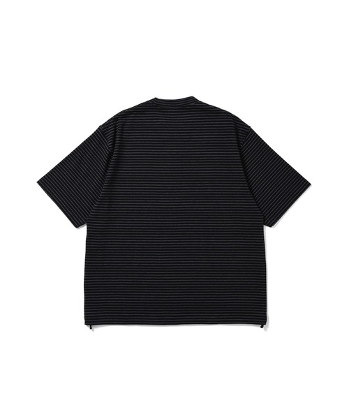 fridge（フリッジ）の「【ES.1】エスアイ Border SS T-shirts（Tシャツ/カットソー・メンズ・その他/グレー/ブラック・MEDIUM/LARGE）」の4枚目の写真