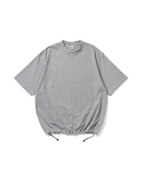 fridge（フリッジ）の「【ES.1】エスアイ Border SS T-shirts（Tシャツ/カットソー・メンズ・その他/グレー/ブラック・MEDIUM/LARGE）」の8枚目の写真