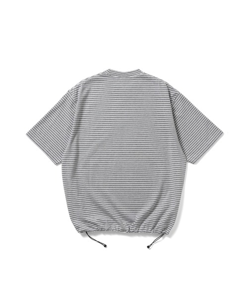 fridge（フリッジ）の「【ES.1】エスアイ Border SS T-shirts（Tシャツ/カットソー・メンズ・その他/グレー/ブラック・MEDIUM/LARGE）」の9枚目の写真