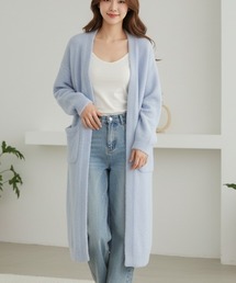Ocean Pacific（オーシャンパシフィック）の「【OP / オーピー】レディース　モールニットカーディガン　ふわふわ　モコモコ　ロングカーディンガン（カーディガン/ボレロ）」