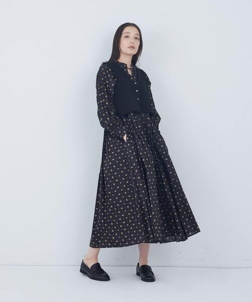 ADIEU TRISTESSE（アデュートリステス）の「【2way】COTTON SURFミラノリブビスチェ風ベスト（ベスト・レディース・グレイッシュベージュ/ブラック・FREE）」の11枚目の写真