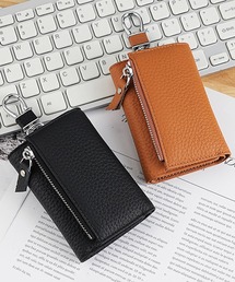 THE MILES（ザ マイルズ）の「"01"本革 マルチケース(ミニウォレット+キーケース)（キーケース/キーアクセサリー）」