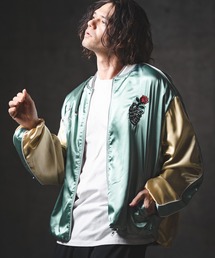 GLIMCLAP（グリムクラップ）の「mj11356-Balloon Souvenir Jacket-- Tokyo Souvenir By GLIMCLAP スーベニアジャケット(201-030-gls-cg)（スカジャン）」