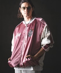 GLIMCLAP（グリムクラップ）の「mj11356-Balloon Souvenir Jacket-- Tokyo Souvenir By GLIMCLAP スーベニアジャケット(201-030-gls-cg)（スカジャン）」