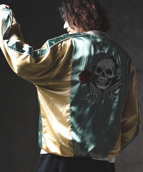 OneMall provides ZOZO products: mj11356-Balloon Souvenir Jacket