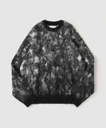 YOKE | YOKE / ヨーク Kid Mohair Jacqurad Sweater(ニット/セーター)