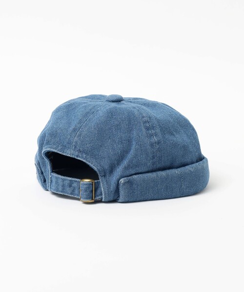 BEAMS mini(ビームスミニ)の「サマー ロールキャップ 2026SS(キャップ・キッズ・インディゴブルー/ライトブルー・ONE SIZE)」の7枚目の写真