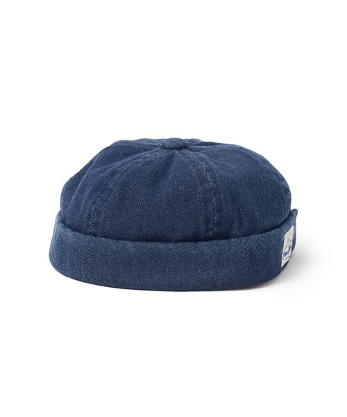 BEAMS mini(ビームスミニ)の「サマー ロールキャップ 2026SS(キャップ・キッズ・インディゴブルー/ライトブルー・ONE SIZE)」の5枚目の写真