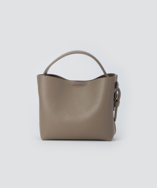 ANELLI TURNLOCK MINI バッグ TAUPE（ショルダーバッグ）｜PELLICO