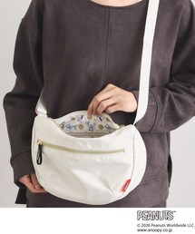 ITS'DEMO | ＜PEANUTS＞裏地総柄ミニショルダー(ショルダーバッグ)
