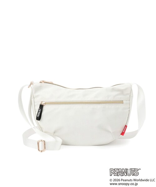 ITS'DEMO（イッツデモ）の「＜PEANUTS＞裏地総柄ミニショルダー（ショルダーバッグ・レディース・グレー/ブラック/アイボリー・00）」の12枚目の写真