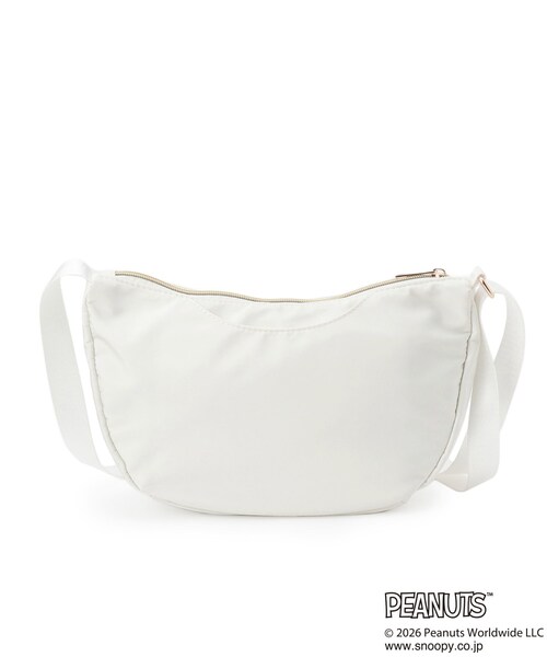 ITS'DEMO（イッツデモ）の「＜PEANUTS＞裏地総柄ミニショルダー（ショルダーバッグ・レディース・グレー/ブラック/アイボリー・00）」の16枚目の写真