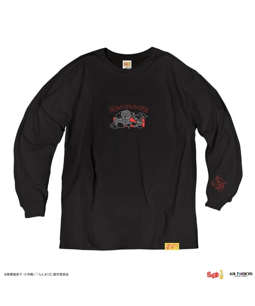 AIR TWOKYO(エアトゥーキョー)の「TVアニメ「らんま1/2」第1弾 ネオン中華ロングスリーブTシャツ 1(早乙女乱馬)(Tシャツ/カットソー・レディース・ブラック・MEDIUM/SMALL/XX-LARGE/X-LARGE/LARGE)」の3枚目の写真
