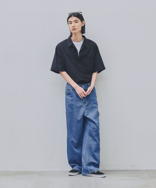 LAKOLE(ラコレ)の「<多機能ウェア>冷感ワークデニムパンツ / 655478(デニムパンツ・メンズ・ブルー/ブラック/インディゴブルー・LARGE/MEDIUM)」の18枚目の写真