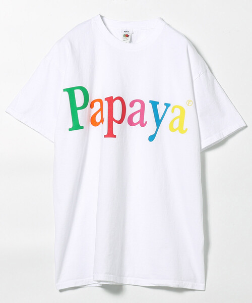 byeA. × FREAK'S STORE/バイエー 別注 NOT APPLE T-shirt Papaya