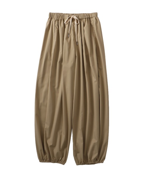 DRESSLAVE（ドレスレイブ）の「Sugar Rose / gather parachute pants(ギャザーパラシュートパンツ 253051)（その他パンツ・レディース・ブラック/ベージュ・38）」の2枚目の写真