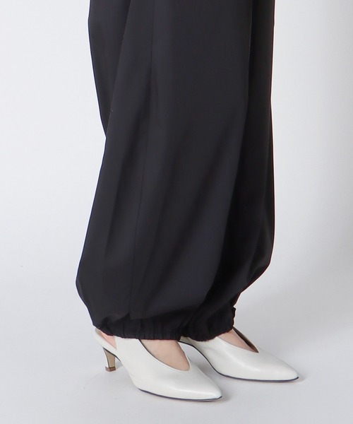 DRESSLAVE（ドレスレイブ）の「Sugar Rose / gather parachute pants(ギャザーパラシュートパンツ 253051)（その他パンツ・レディース・ブラック/ベージュ・38）」の7枚目の写真